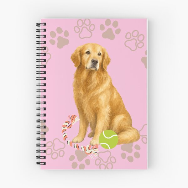 Item preview, Golden Retriever with toys designed and sold by CurlyDoodle.