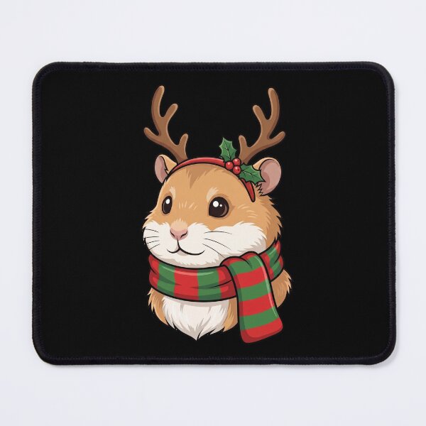 Item preview, Hamster Reindeer Christmas Holiday Pet Lover designed and sold by Ruuper4all.