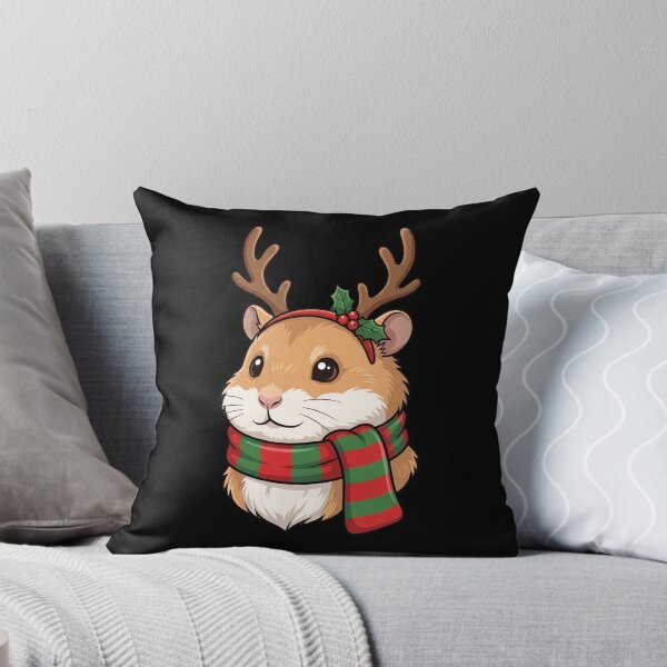 Item preview, Hamster Reindeer Christmas Holiday Pet Lover designed and sold by Ruuper4all.