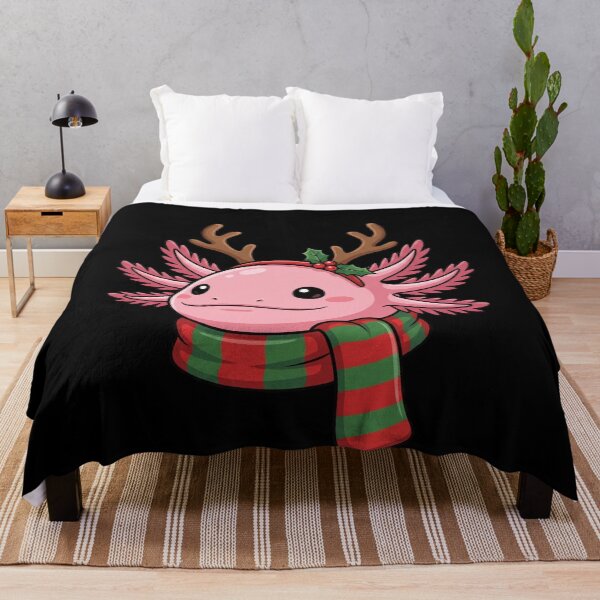 Item preview, Christmas Axolotl Reindeer Holiday Pet designed and sold by Ruuper4all.