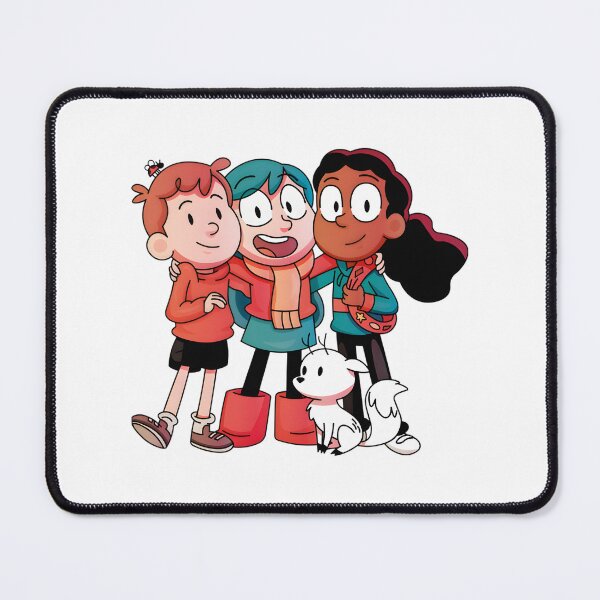 Item preview, Hilda and Friends Adventure Illustration with Magical Forest Creatures designed and sold by colinkelly.