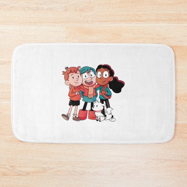 Item preview, Hilda and Friends Adventure Illustration with Magical Forest Creatures designed and sold by colinkelly.