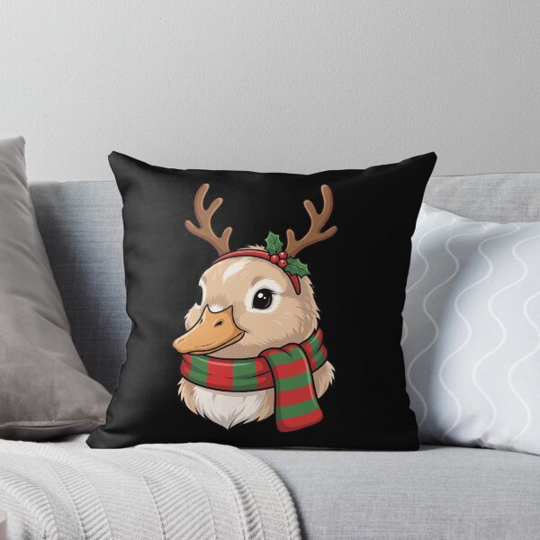 Item preview, Christmas Duckling Reindeer Antlers Duck Lover designed and sold by Ruuper4all.