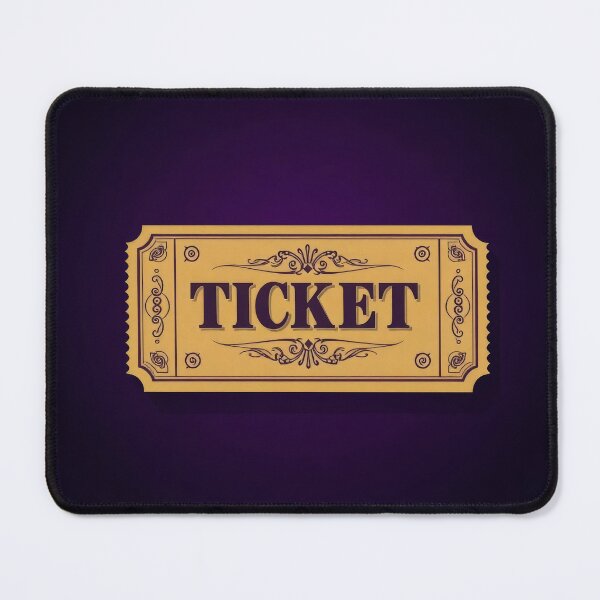 Artikelvorschau, Vintage Golden Ticket entworfen und verkauft von Cine8.