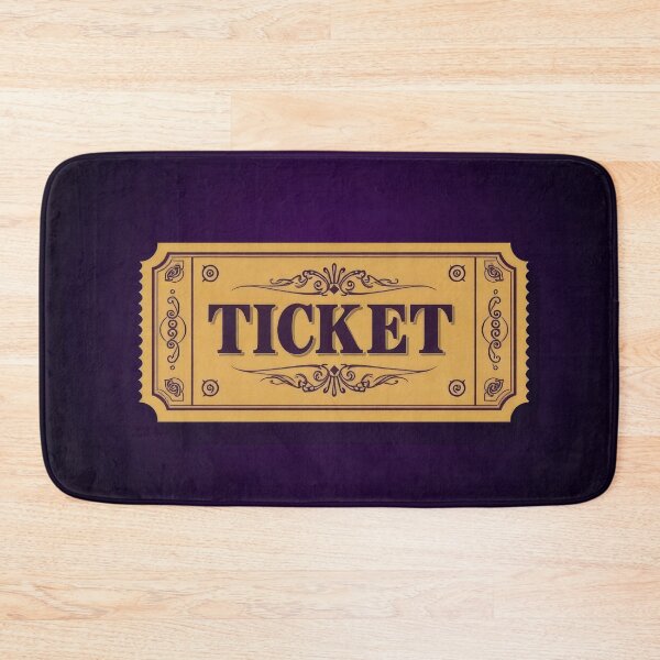 Artikelvorschau, Vintage Golden Ticket entworfen und verkauft von Cine8.