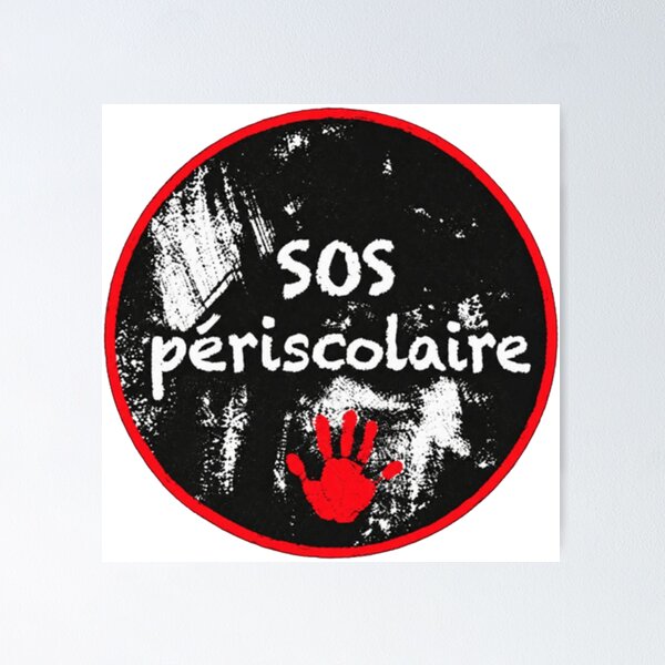 Item preview, SOS periscolaire designed and sold by ChaosColorCo.