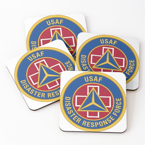 Item preview, USAF Disaster Response Force Emblem Patch designed and sold by CharlieDesings.