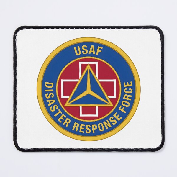 Item preview, USAF Disaster Response Force Emblem Patch designed and sold by CharlieDesings.