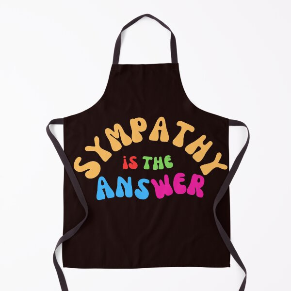 Item preview, Sympathy Is The Answer Retro Colorful Typography designed and sold by HHMotivation.