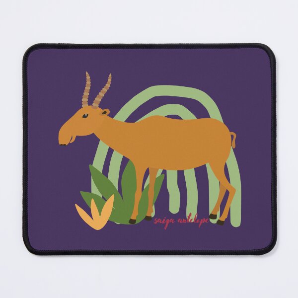 Item preview, Cute Saiga Antelope designed and sold by AnulaArt.