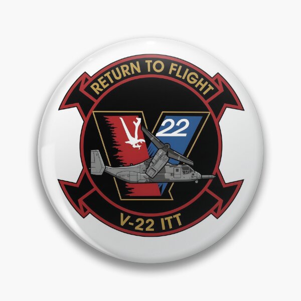 Item preview, USAF V-22 ITT Return to Flight Test Program Patch designed and sold by CharlieDesings.