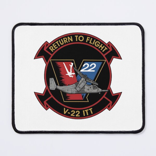 Item preview, USAF V-22 ITT Return to Flight Test Program Patch designed and sold by CharlieDesings.