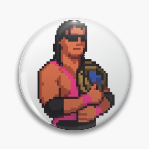 Item preview, Bret "The Hitman" Hart designed and sold by WretroMania.