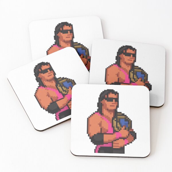 Item preview, Bret "The Hitman" Hart designed and sold by WretroMania.