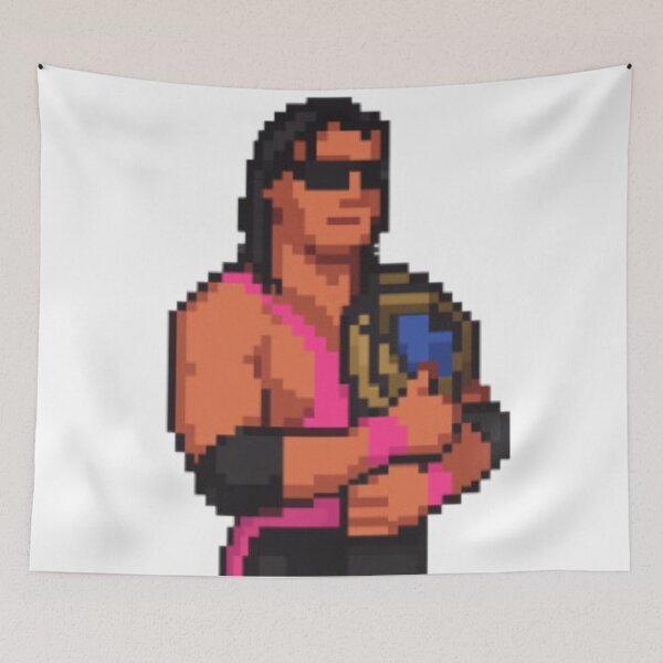 Item preview, Bret "The Hitman" Hart designed and sold by WretroMania.