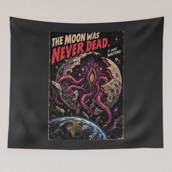 Item preview, The Creature Inside the Moon designed and sold by DibujandoPorfa.