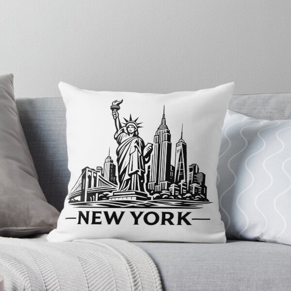 Item preview, New York Icons in Geometric Line Art designed and sold by JOHN44ART.