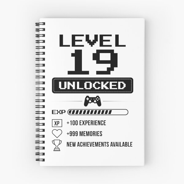 Item preview, Level 19 Unlocked birthday gift designed and sold by NumbersFort.