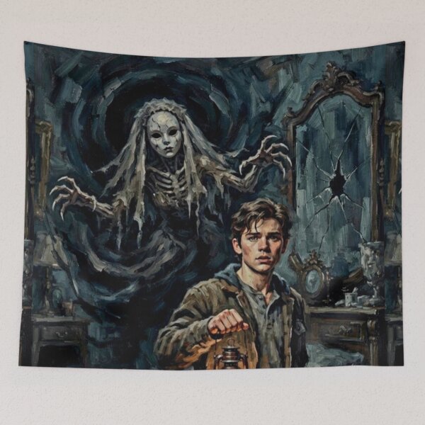 Item preview, Darkness Falls Ultimate Supernatural Horror Fine Art Tribute designed and sold by Art's Diner.