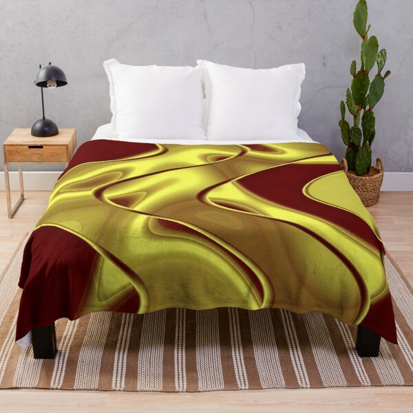 Item preview, Golden waves designed and sold by Yamy Morrell Art and Design.