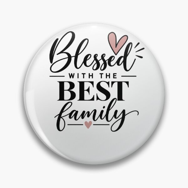 Item preview, Blessed With The Best Family Love Appreciation designed and sold by drawwiika+44.
