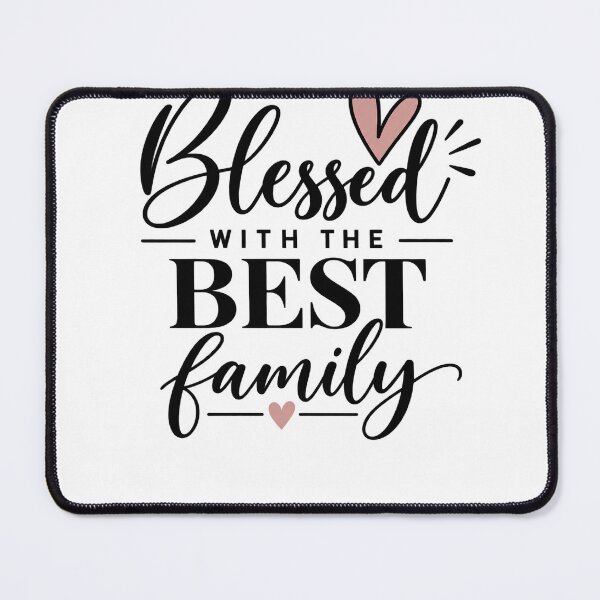 Item preview, Blessed With The Best Family Love Appreciation designed and sold by drawwiika+44.