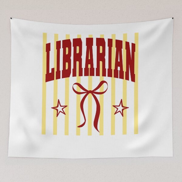 Item preview, Librarian Bow Book Lover School Staff Gift designed and sold by LASTIQUE-dd.
