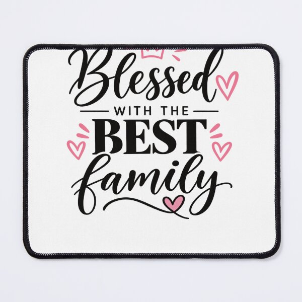 Item preview, Blessed With The Best Family Gratitude Love Parent Grandparent designed and sold by drawwiika+44.