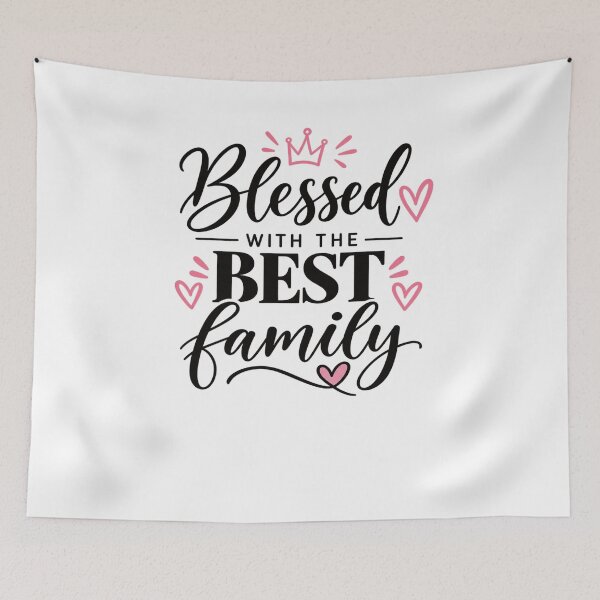Item preview, Blessed With The Best Family Gratitude Love Parent Grandparent designed and sold by drawwiika+44.