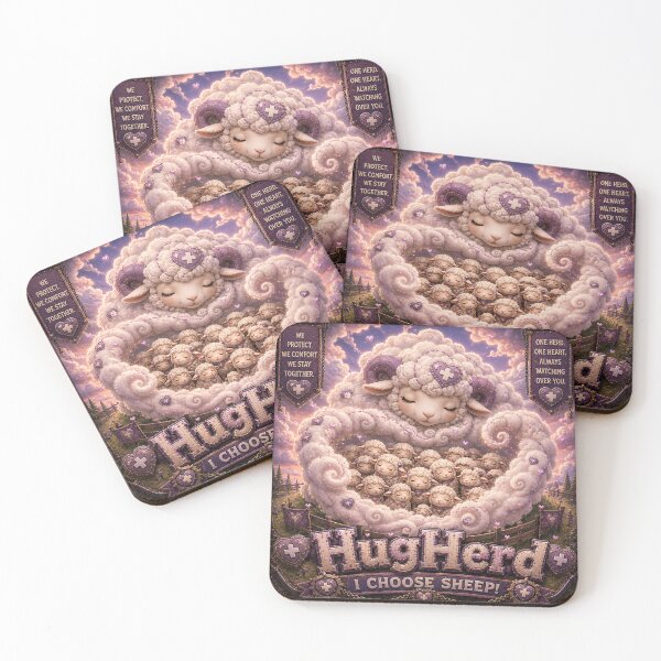 Item preview, Hug Herd | PokeSheep Sheepism Parody designed and sold by Thpoar.