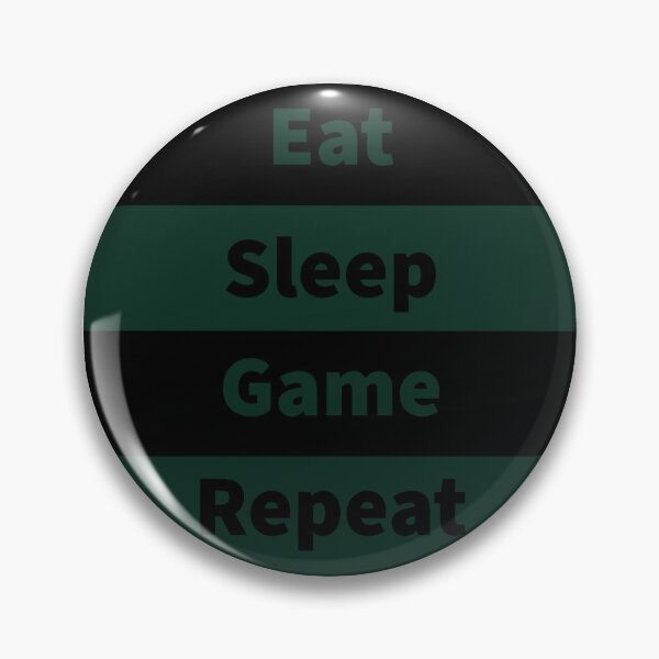 Artikelvorschau, Eat Sleep Game Repeat entworfen und verkauft von LootPotion.