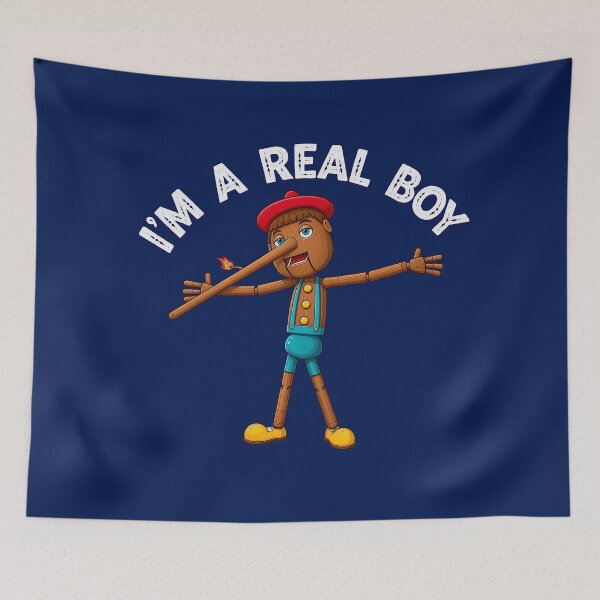 Item preview, I'm A Real Boy Fairytale Puppet designed and sold by fergusgonzalez.