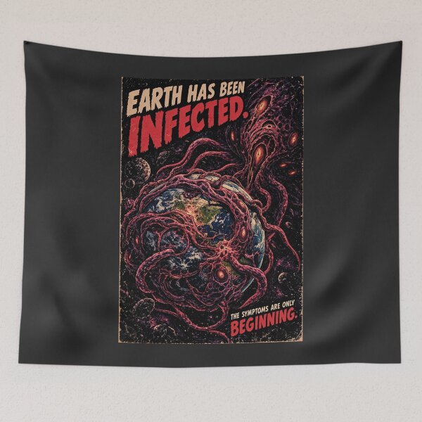 Item preview, The Planetary Parasite designed and sold by DibujandoPorfa.