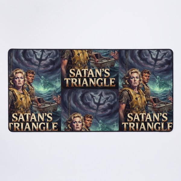 Item preview, Satan's Triangle Ultimate Mystery Thriller Fine Art Tribute designed and sold by Art's Diner.