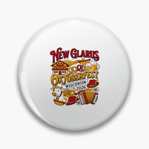 Item preview, New Glarus Wisconsin Fall Festival Celebration  designed and sold by ChaosColorCo.
