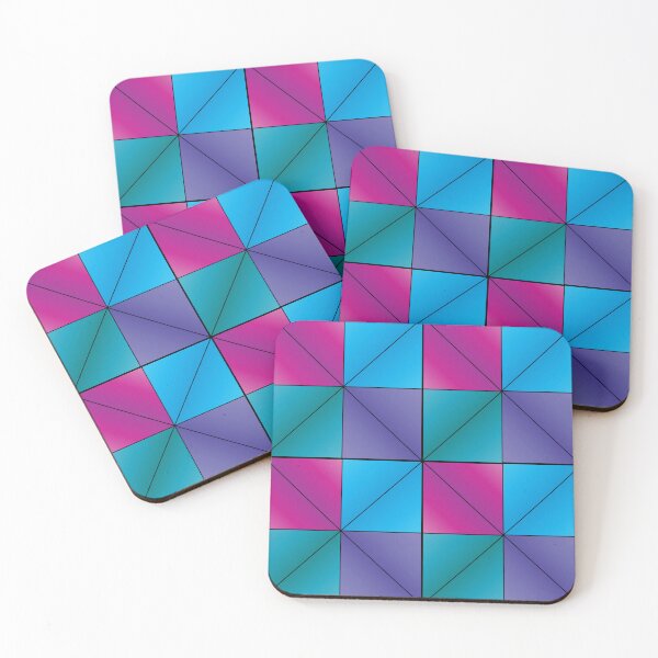 Item preview, Color Block Geometry | Retro Abstract Pattern | Colorful Pattern designed and sold by Half Mess.