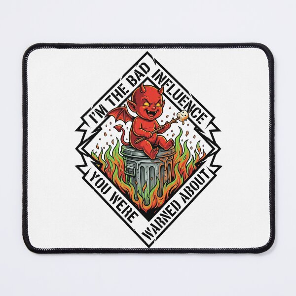 Item preview, I'm The Bad Influence You Were Warned About Funny Devil designed and sold by LaunchLabs26.