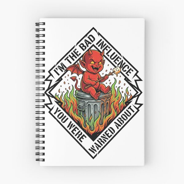 Item preview, I'm The Bad Influence You Were Warned About Funny Devil designed and sold by LaunchLabs26.