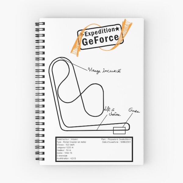 Item preview, Expedition GeForce Coaster Blueprint & Layout — Holiday Park designed and sold by FoolishDreamers.