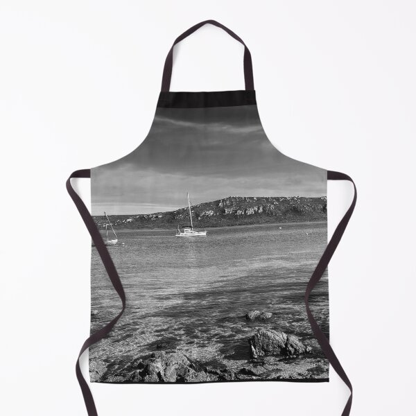 Item preview, Monochrome Ocean Harbor and Rocky Shoreline of South Africa designed and sold by Faith Based Decor & Art &Gifts.