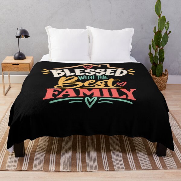 Item preview, Blessed With The Best Family Appreciation Family Member Gift designed and sold by drawwiika+44.
