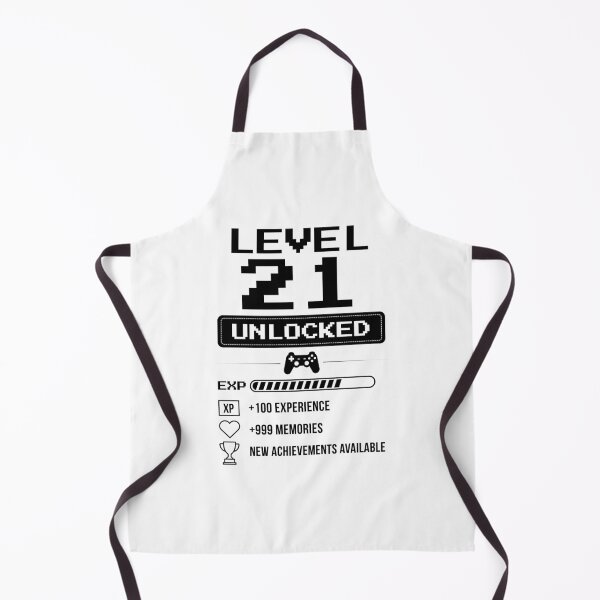Item preview, Level 21 Unlocked birthday gift designed and sold by NumbersFort.