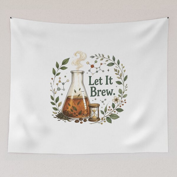 Item preview, Cozy Chemistry Let It Brew designed and sold by DESIGNNOUR.