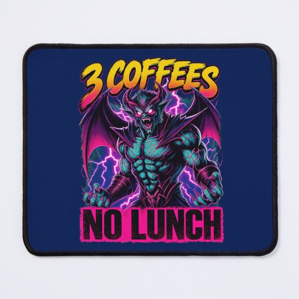 Item preview, Three Coffees No Lunch designed and sold by fergusgonzalez.