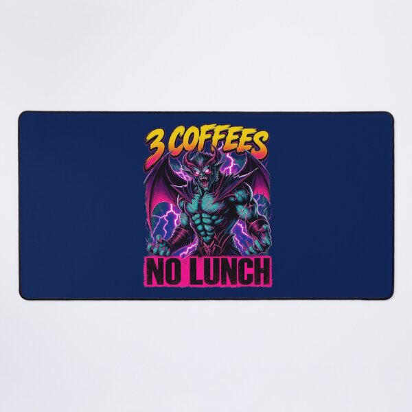 Item preview, Three Coffees No Lunch designed and sold by fergusgonzalez.