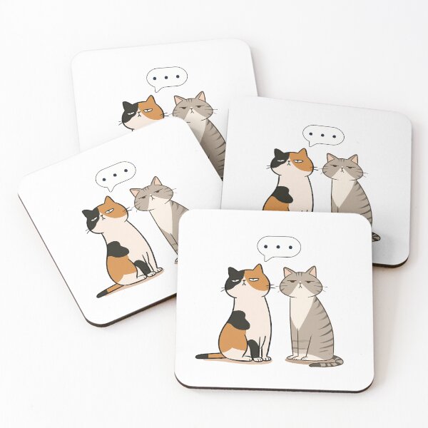 Item preview, Silent Cat Duo designed and sold by 123Long.
