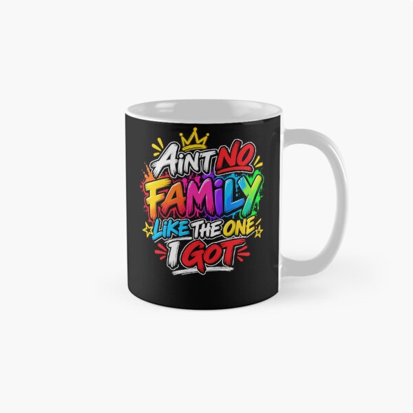 Aperçu de l'œuvre Il n'y a pas de famille comme la mienne. Amour familial, fierté familiale. créée et vendue par drawwiika+44.