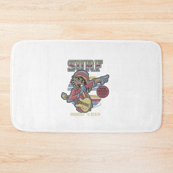 Item preview, Surf music festival designed and sold by ChaosColorCo.