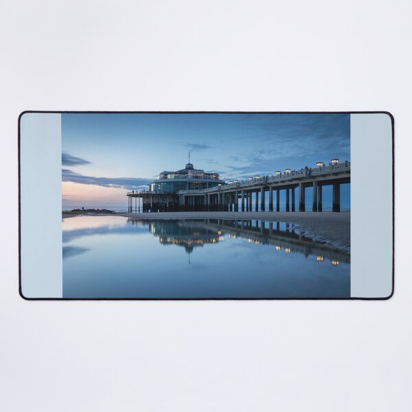 Item preview, Blankenberge Pier Reflections at Blue Hour designed and sold by Imladris01.