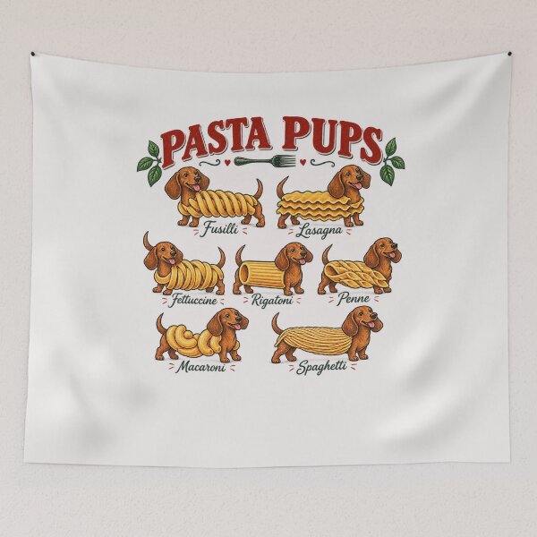 Item preview, Pasta Pups designed and sold by PainterlVibes.